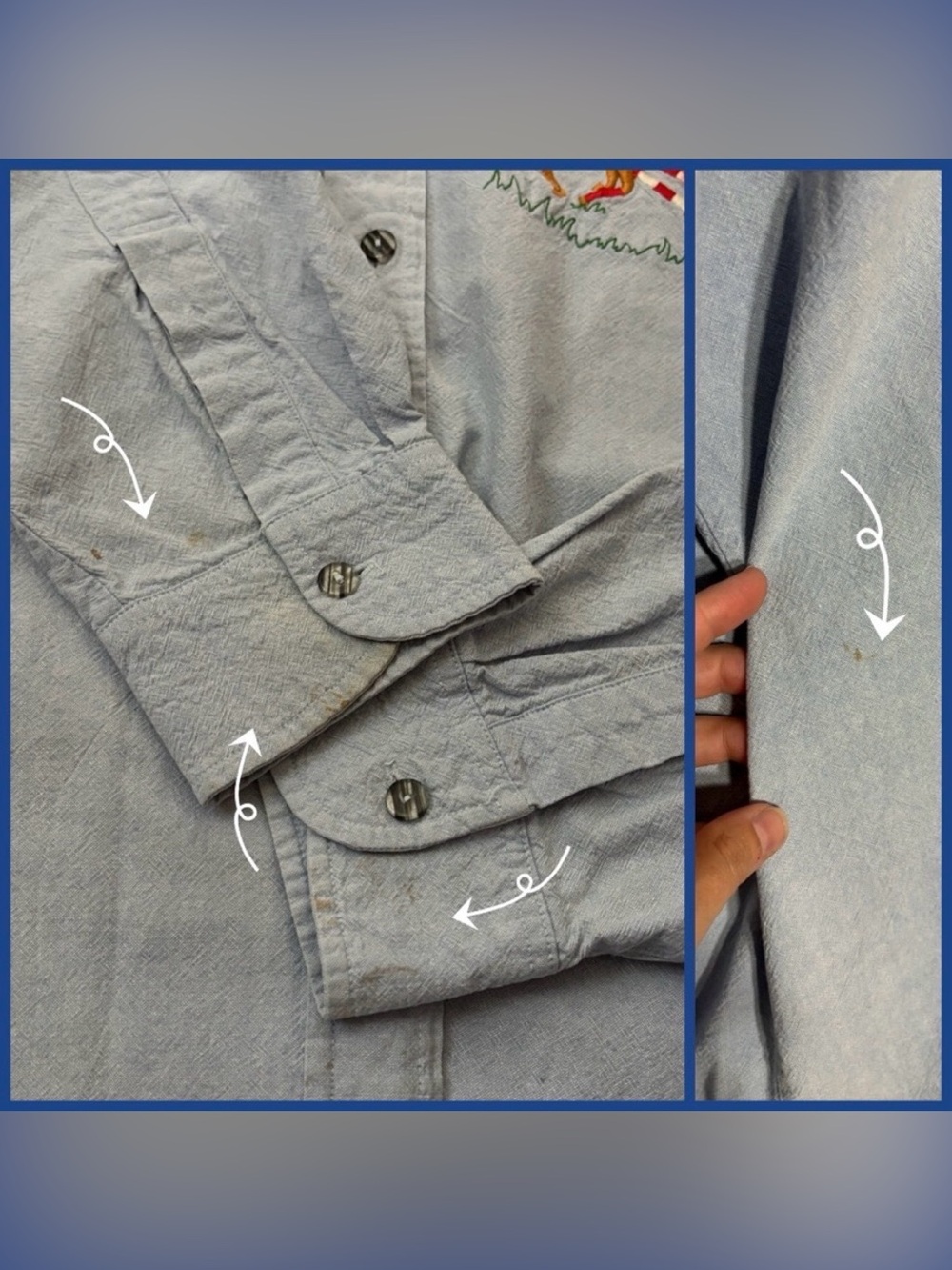 Western Horse Jump Button Up - Picture 7 of 7